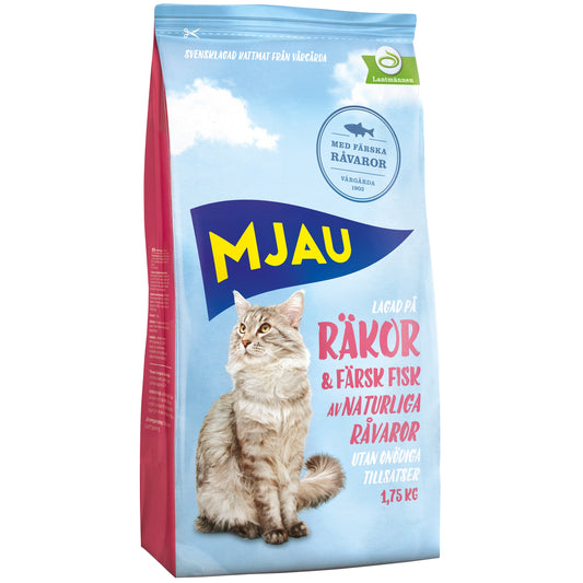Tørrfôr for Katt med Reker
