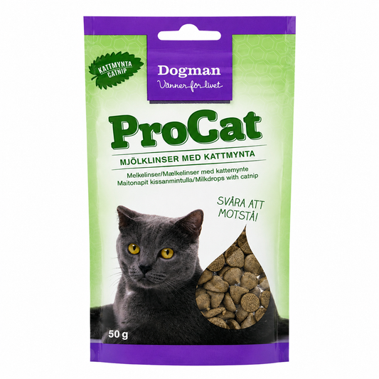 Procat Melkelinser med Mynte 50g