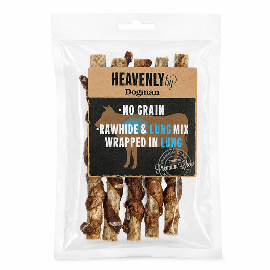 Heavenly Tyggesticks Malt 5p Brun 12,5cm