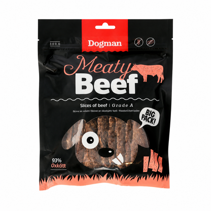 Meaty Slices of Beef Hundegodis