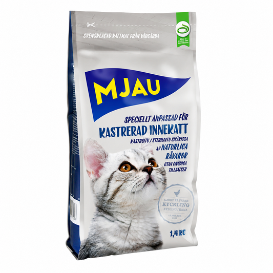 Kastrert Innekatt Tørrfôr til katt