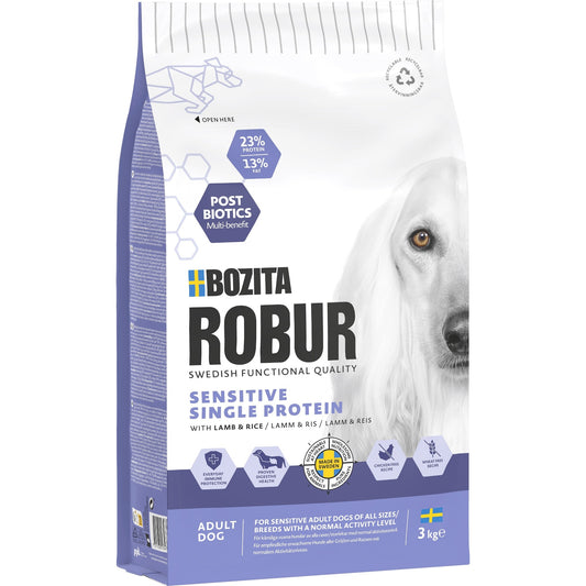 Bozita Robur Adult Sensitive Enkeltprotein Lam