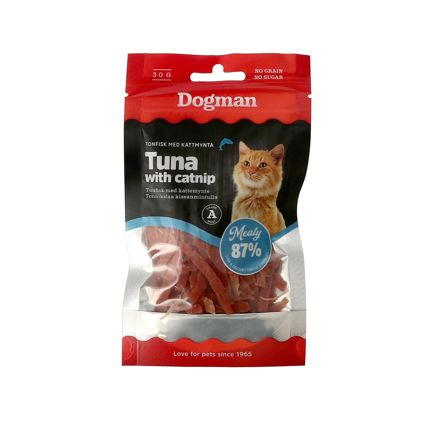 Tunfisk med Kattemynte 30g