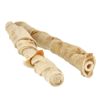Tyggesticks med Kyllingbiter 25p 12,5cm
