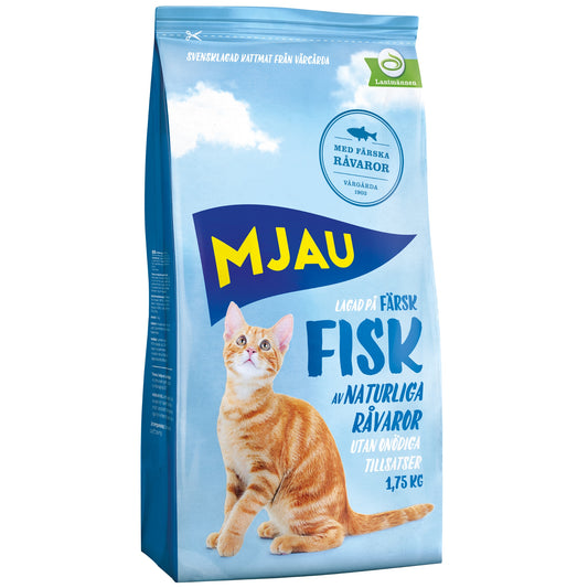 Tørrfôr for katt med Fisk