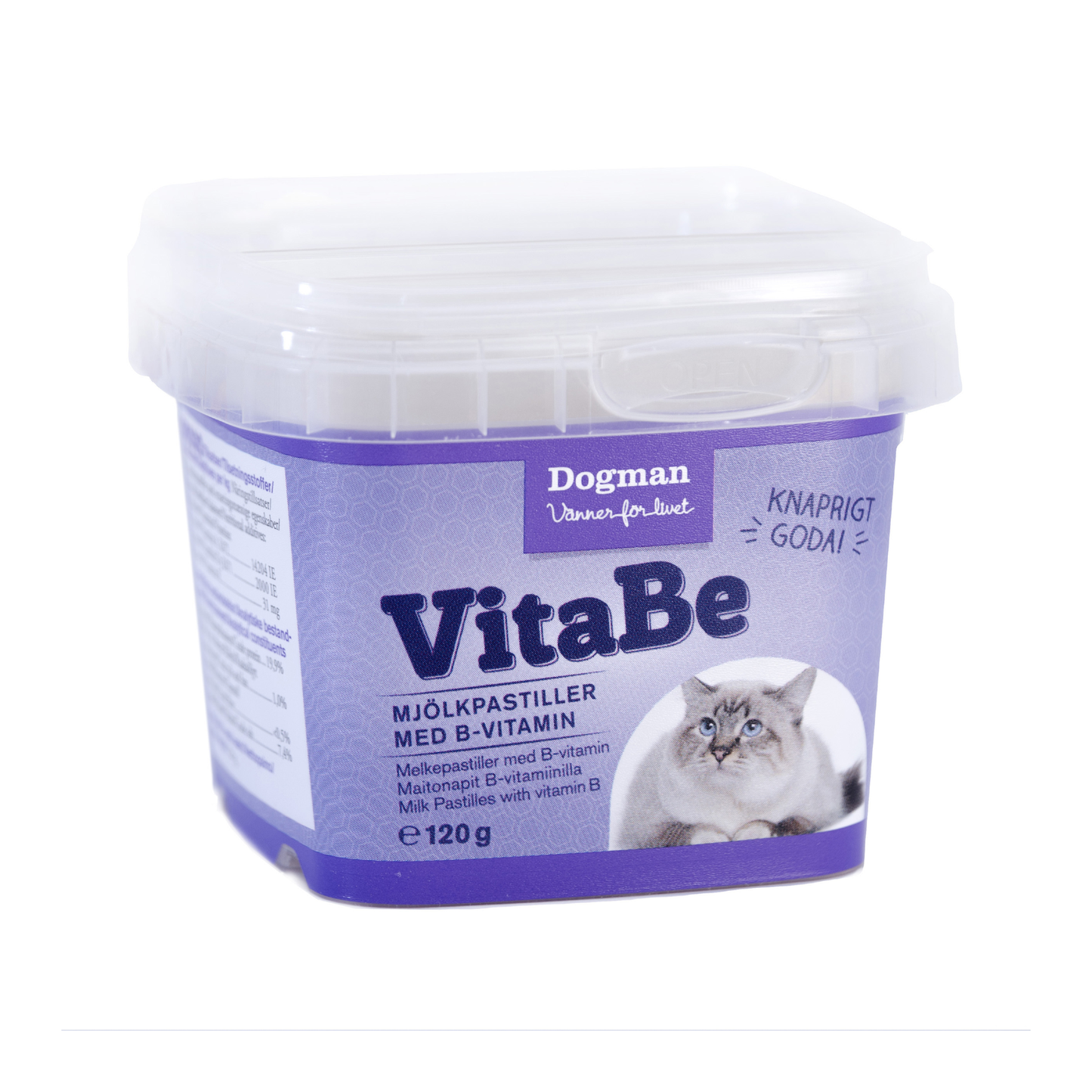 VitaBe Melkepastiller 50g